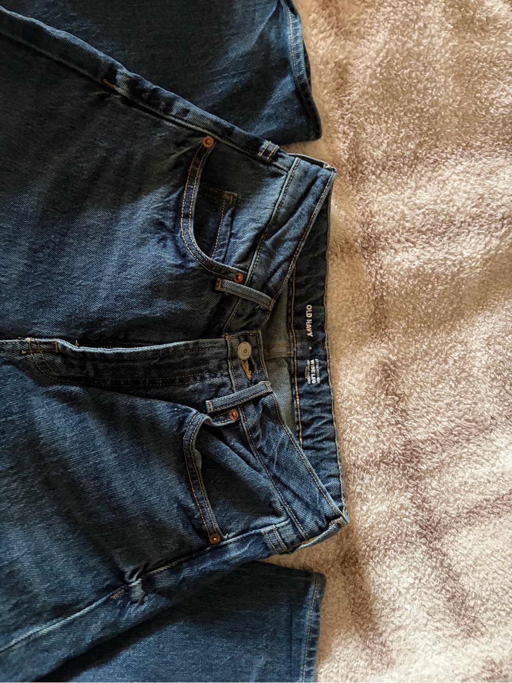 Old Navy Women’s Dark Wash Straight Leg Jeans